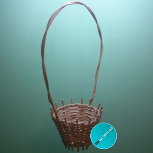 Цветочник из лозы цветочные корзины  